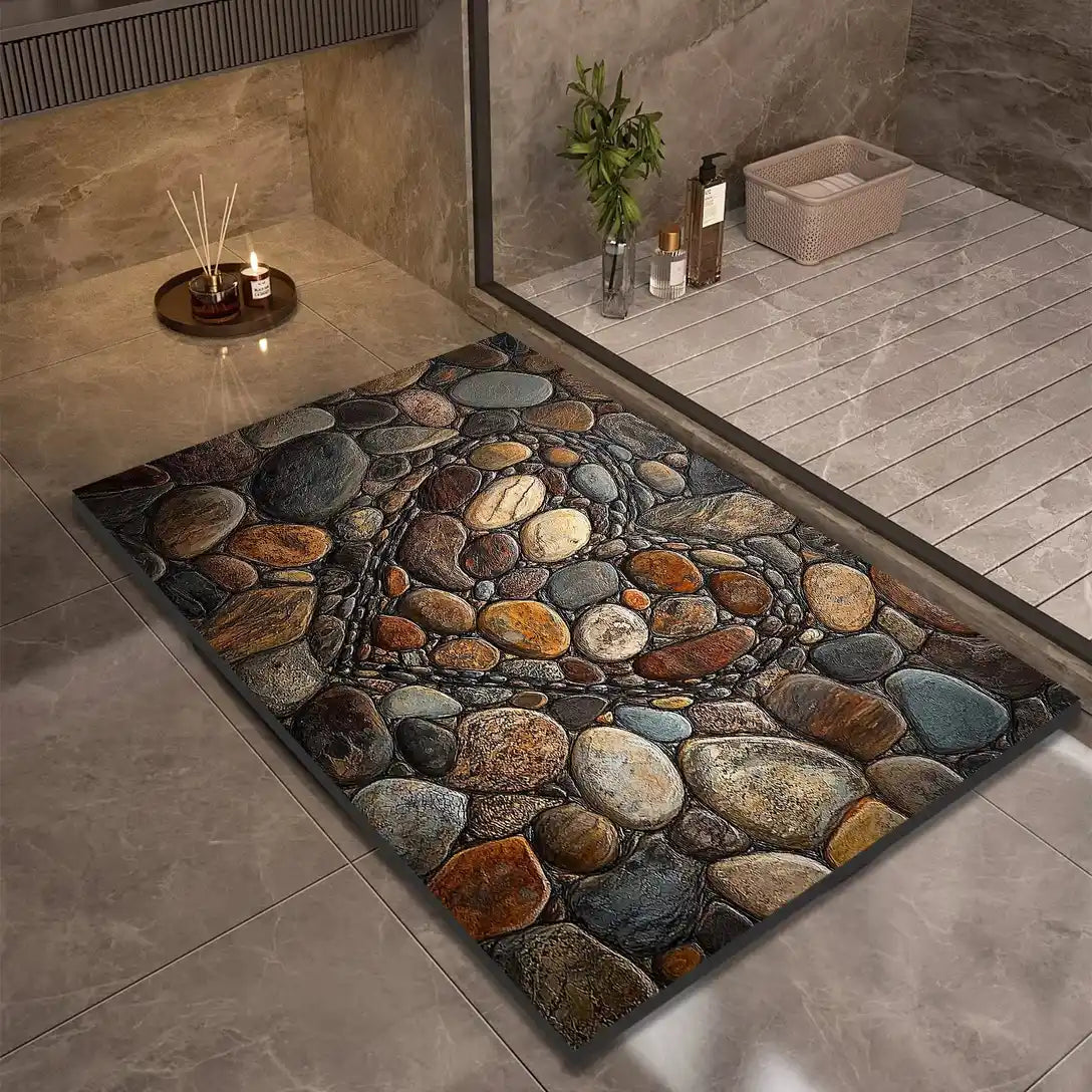 Stone Bathroom Mat