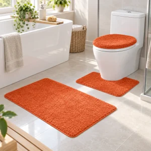 Badteppich Orange – Innenansicht 1